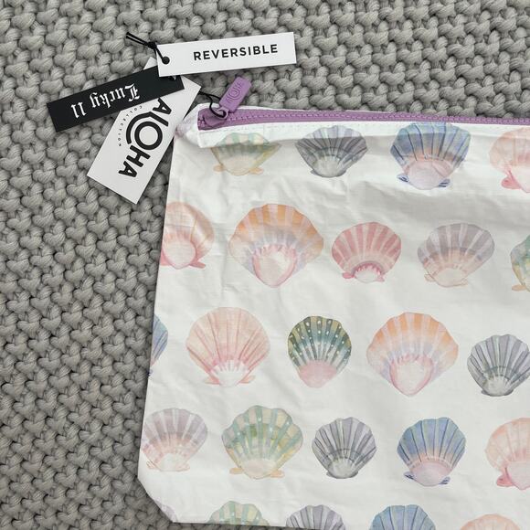 Aloha Collection• LUCKY 11 SPECIAL EDITION  OCEAN PAPER SHELLS Max Pouch - Picture 8 of 10